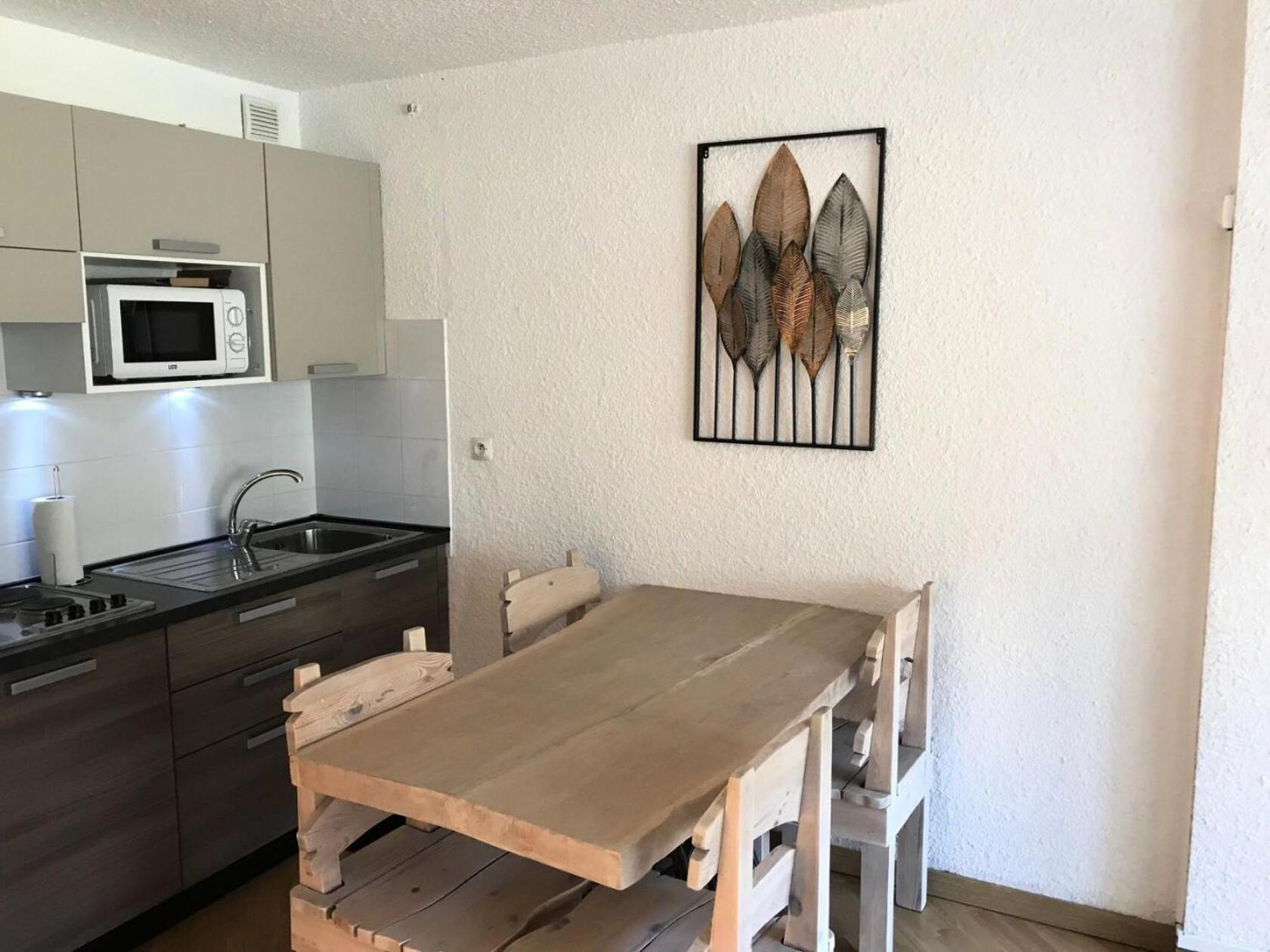 Residence Chalmettes - Joli Studio Renove Avec Acces Direct Aux Pistes. Parking Prive. Mae-8704 Montgenèvre Eksteriør billede